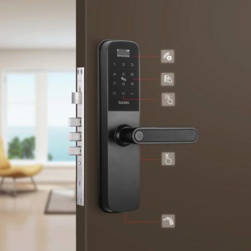 Khóa điện tử vân tay BAUMA BM610 Thân khóa lớn 912.20.391 - 11