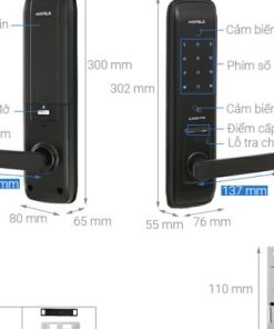 Khóa điện tử vân tay EL7800 TCS Hafele 912.05.763 - 39