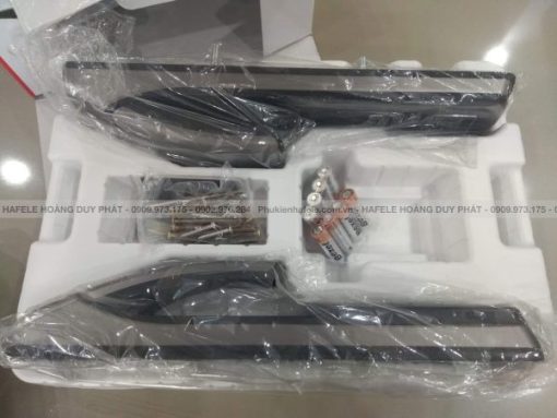 Khóa điện tử vân tay Häfele EL9500-TCS 912.05.315 Màu Xám - 5