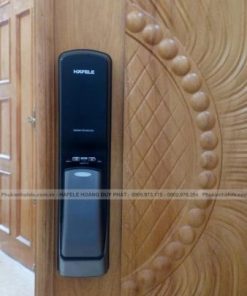 Khóa điện tử vân tay Häfele EL9500-TCS 912.05.315 Màu Xám - 17