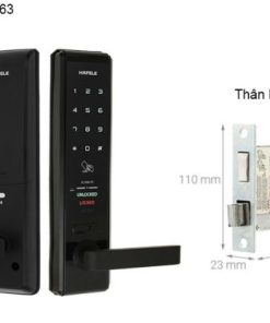Khóa điện tử Hafele EL7200-TC 912.05.714 – Thân khóa nhỏ