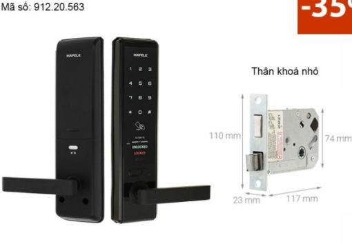 Khóa điện tử Hafele EL7200-TC 912.05.714 – Thân khóa nhỏ - 1