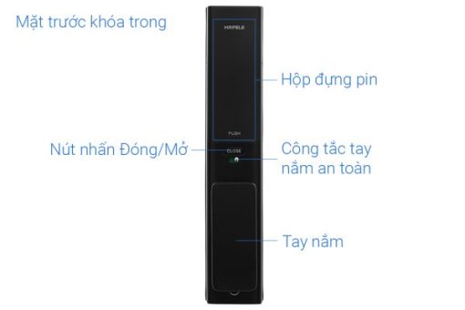 Khóa điện tử Vân tay + Bluetooth Hafele PP8100 912.20.260 - 7