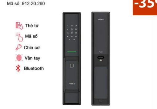 Khóa điện tử Vân tay + Bluetooth Hafele PP8100 912.20.260 - 1