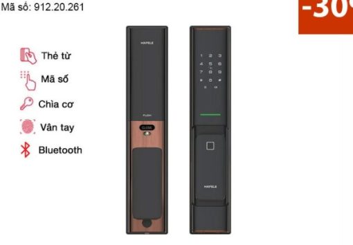 Khóa điện tử Vân tay + Bluetooth Hafele PP8100 912.20.261 - 1