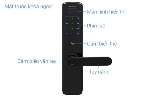 Khóa điện tử vân tay Hafele DL7100 912.05.498 - 9