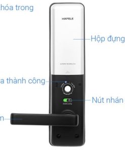 Khóa điện tử vân tay Hafele EL9000-TCS Màu đen 912.05.378 - 32 Khóa điện tử vân tay Hafele EL9000-TCS Màu đen 912.05.378 - 31