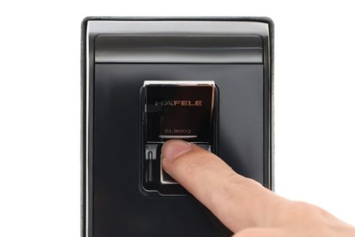 Khóa điện tử vân tay Hafele EL9000-TCS Màu đen 912.05.378 - 15