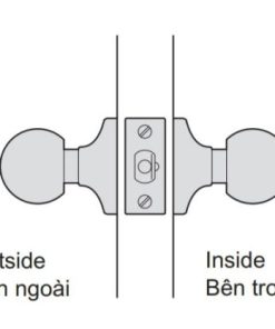 Khóa tay nắm tròn Hafele – loại lớn 911.64.266 - 12 Khóa tay nắm tròn Hafele – loại lớn 911.64.266 - 11