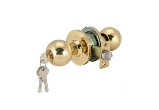 Khóa tay tròn màu đồng bóng DIY Häfele 489.93.132 - 1