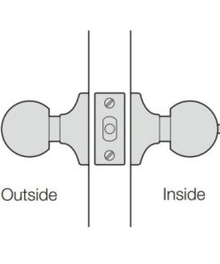 Khóa tròn vệ sinh Hafele DIY 489.93.137 - 6 Khóa tròn vệ sinh Hafele DIY 489.93.137 - 5