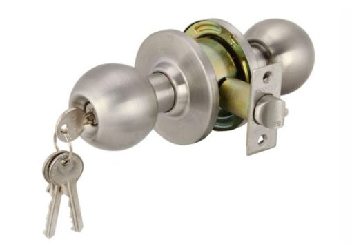 Khóa tay nắm tròn cò 70mm Hafele 911.64.246 - 1
