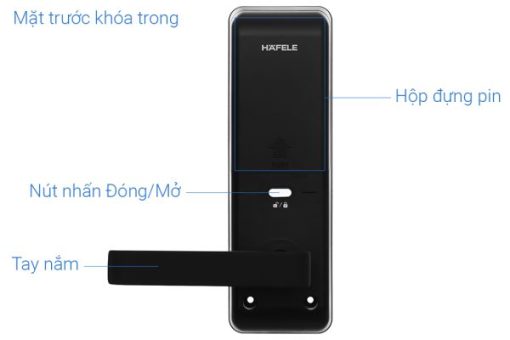 Khóa điện tử vân tay Hafele EL7700-TCS 912.05.584 – Thân khóa lớn - 15