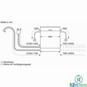 MÁY RỬA BÁT BOSCH BÁN ÂM SMI68MS04E SERIE 6 SẤY ZEOLITH - 31