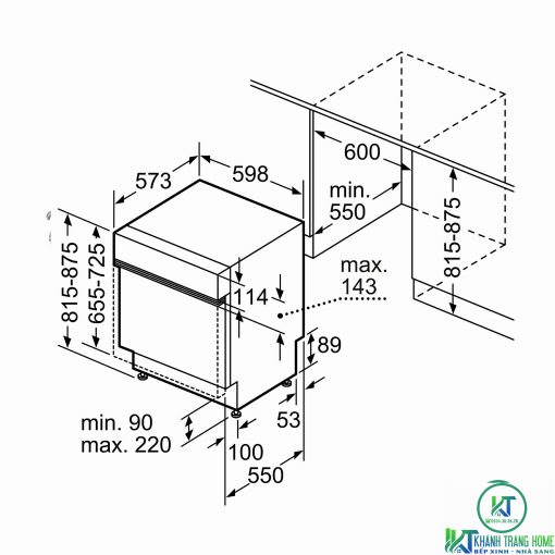 MÁY RỬA BÁT BOSCH BÁN ÂM SMI6ZCS00E SERIE 6 SẤY ZEOLITH - 23