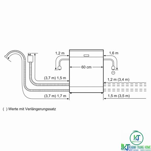 MÁY RỬA BÁT BÁN ÂM BOSCH SMI68NS06G SERIE 6 14 BỘ - 13
