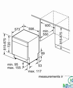 MÁY RỬA BÁT BÁN ÂM BOSCH SMU68N25EU SERIE 6 14 BỘ - 30 MÁY RỬA BÁT BÁN ÂM BOSCH SMU68N25EU SERIE 6 14 BỘ - 29