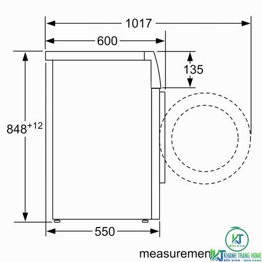 MÁY GIẶT BOSCH SERIE 4 WAN28108GB VARIOPERFECT 8KG 1400RPM - 15