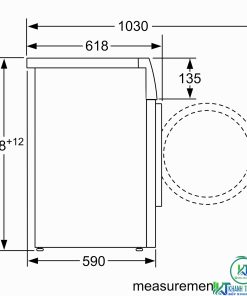 MÁY GIẶT BOSCH WAT286H8SG HOME CONNECT/I-DOS 8KG 1400RPM - 28 MÁY GIẶT BOSCH WAT286H8SG HOME CONNECT/I-DOS 8KG 1400RPM - 27