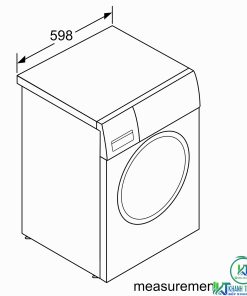 MÁY GIẶT BOSCH WAT286H8SG HOME CONNECT/I-DOS 8KG 1400RPM - 30 MÁY GIẶT BOSCH WAT286H8SG HOME CONNECT/I-DOS 8KG 1400RPM - 29