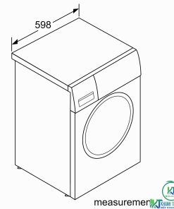 MÁY GIẶT BOSCH SERIE 8 WAV28L40SG ACTIVEOXYGEN 9KG 1400RPM - 21