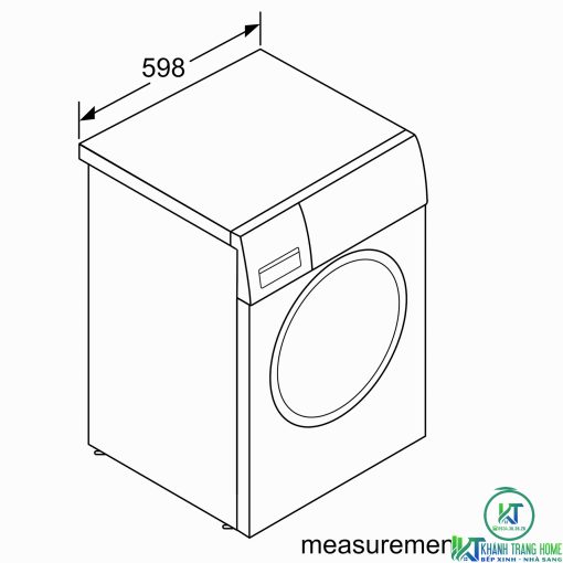 MÁY GIẶT BOSCH SERIE 6 WGG244A0SG I-DOS 9KG 1400RPM - 5