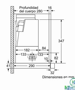 MÁY HÚT MÙI ÂM TỦ BOSCH DFS097K50 SERIE 8 NGANG 90CM - 48 MÁY HÚT MÙI ÂM TỦ BOSCH DFS097K50 SERIE 8 NGANG 90CM - 47