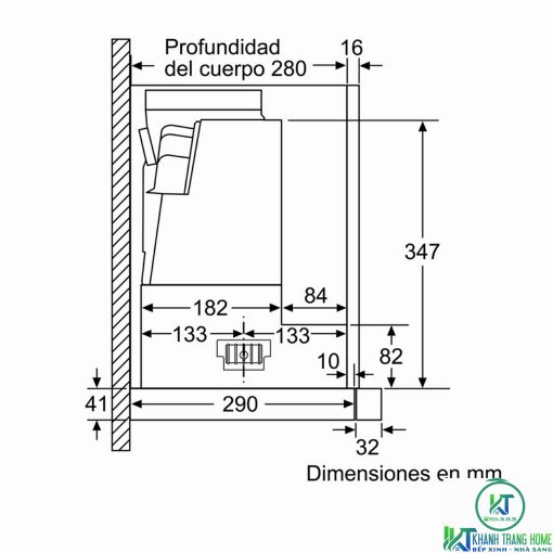 MÁY HÚT MÙI ÂM TỦ BOSCH DFS097K50 SERIE 8 NGANG 90CM - 21
