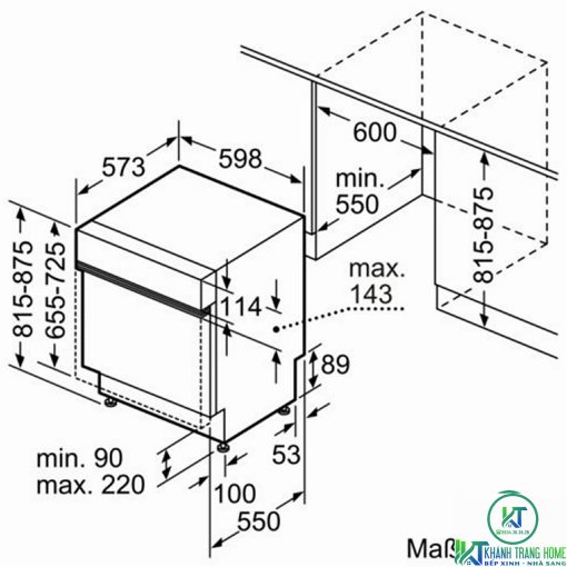 MÁY RỬA BÁT BOSCH BÁN ÂM SMI88TS36E SERIE 8 SẤY ZEOLITH - 13