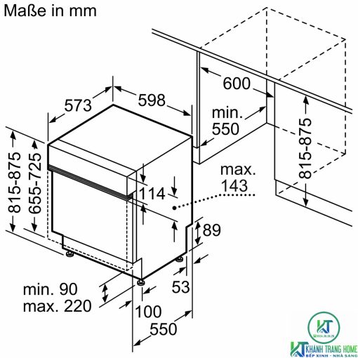 MÁY RỬA BÁT BOSCH SERIE 8 SMI8YCS01E BÁN ÂM SẤY ZEOLITH - 17