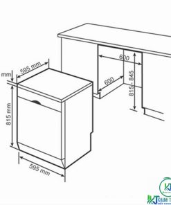 MÁY RỬA BÁT BOSCH ĐỘC LẬP SMS46II04E SERIE 4 13 BỘ - 18 MÁY RỬA BÁT BOSCH ĐỘC LẬP SMS46II04E SERIE 4 13 BỘ - 17