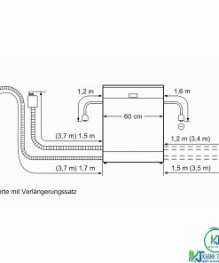 MÁY RỬA BÁT BOSCH ĐỘC LẬP SMS88TI36E SERIE 8 SẤY ZEOLITH - 29