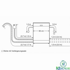 MÁY RỬA BÁT BOSCH ĐỘC LẬP SMS88TI36E SERIE 8 SẤY ZEOLITH - 29