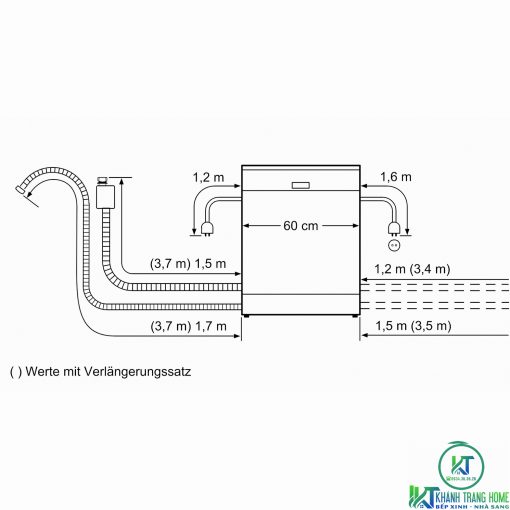 MÁY RỬA BÁT BOSCH ĐỘC LẬP SMS88TI36E SERIE 8 SẤY ZEOLITH - 15