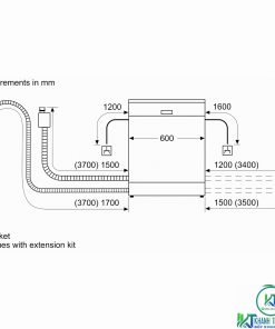 MÁY RỬA BÁT ĐỘC LẬP BOSCH SMS88TI40M SERIE 8 SẤY ZEOLITH - 26 MÁY RỬA BÁT ĐỘC LẬP BOSCH SMS88TI40M SERIE 8 SẤY ZEOLITH - 25