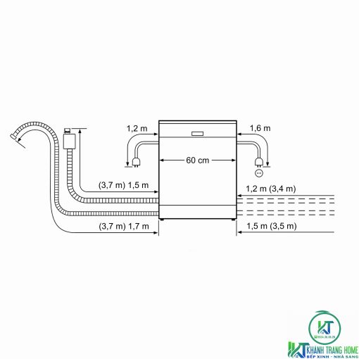 MÁY RỬA BÁT BOSCH ĐỘC LẬP SMS88TW02M SERIE 8 SẤY ZEOLITH - 15