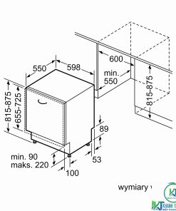 MÁY RỬA BÁT BOSCH ÂM TỦ SMV6ZCX07E SERIE 6 SẤY ZEOLITH - 35