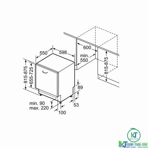 MÁY RỬA BÁT BOSCH ÂM TỦ SMV6ZCX49E SERIE 6 SẤY ZEOLITH - 21