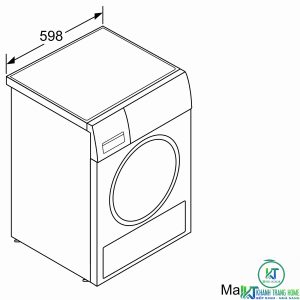 MÁY SẤY BOSCH WTX87E40 HEATPUMP 9KG - 25