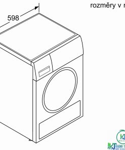 MÁY SẤY BOSCH SERIE 8 WTX87M90BY HEATPUMP 9KG - 30 MÁY SẤY BOSCH SERIE 8 WTX87M90BY HEATPUMP 9KG - 29
