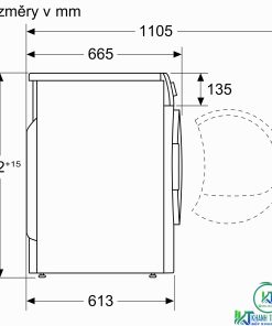 MÁY SẤY BOSCH SERIE 8 WTX87M90BY HEATPUMP 9KG - 28 MÁY SẤY BOSCH SERIE 8 WTX87M90BY HEATPUMP 9KG - 27