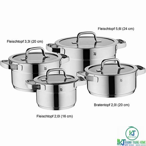 BỘ NỒI WMF COMPACT CUISINE 4PC COOKWARE SET (NON-STACKABLE) 0790046380 - 7