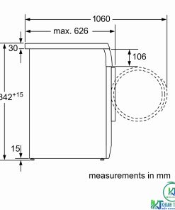 Máy sấy tụ hơi 7kg WTE84105GB - 14 Máy sấy tụ hơi 7kg WTE84105GB - 13