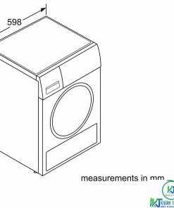Máy sấy tụ hơi bơm nhiệt 8kg WTH85200GB - 10 Máy sấy tụ hơi bơm nhiệt 8kg WTH85200GB - 9