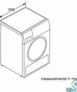 Máy sấy tụ hơi bơm nhiệt 9 Kg WTW87561SG - 10 Máy sấy tụ hơi bơm nhiệt 9 Kg WTW87561SG - 9