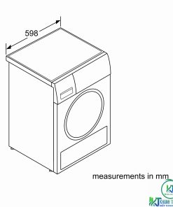 Máy sấy tụ hơi bơm nhiệt 9kg WTM85260SG - 14 Máy sấy tụ hơi bơm nhiệt 9kg WTM85260SG - 13
