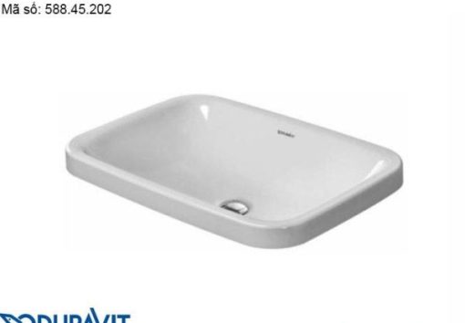 Lavabo vành nổi Durastyle Duravit 588.45.202 - 1