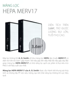 Máy Lọc Không Khí A.O.Smith KJ420F-B01 - 20 Máy Lọc Không Khí A.O.Smith KJ420F-B01 - 19