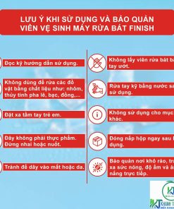 VỈ 3 VIÊN VỆ SINH MÁY RỬA BÁT FINISH CHÍNH HÃNG - 17