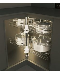 Mâm xoay góc 1/2 Cucina Mạ Chrome 548.37.200